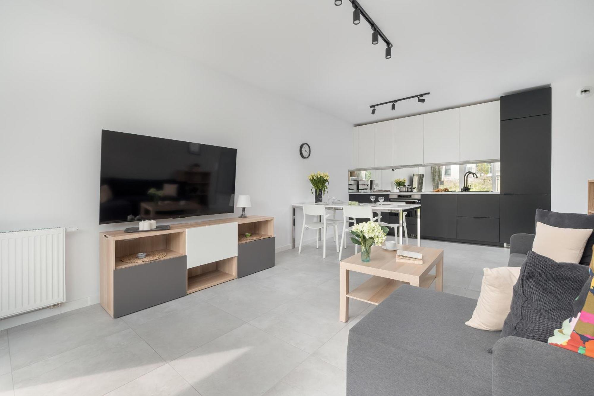 Sea And Stadium Apartments In Good Design With Parking & Garden By Rent Like Home Gdańsk Buitenkant foto