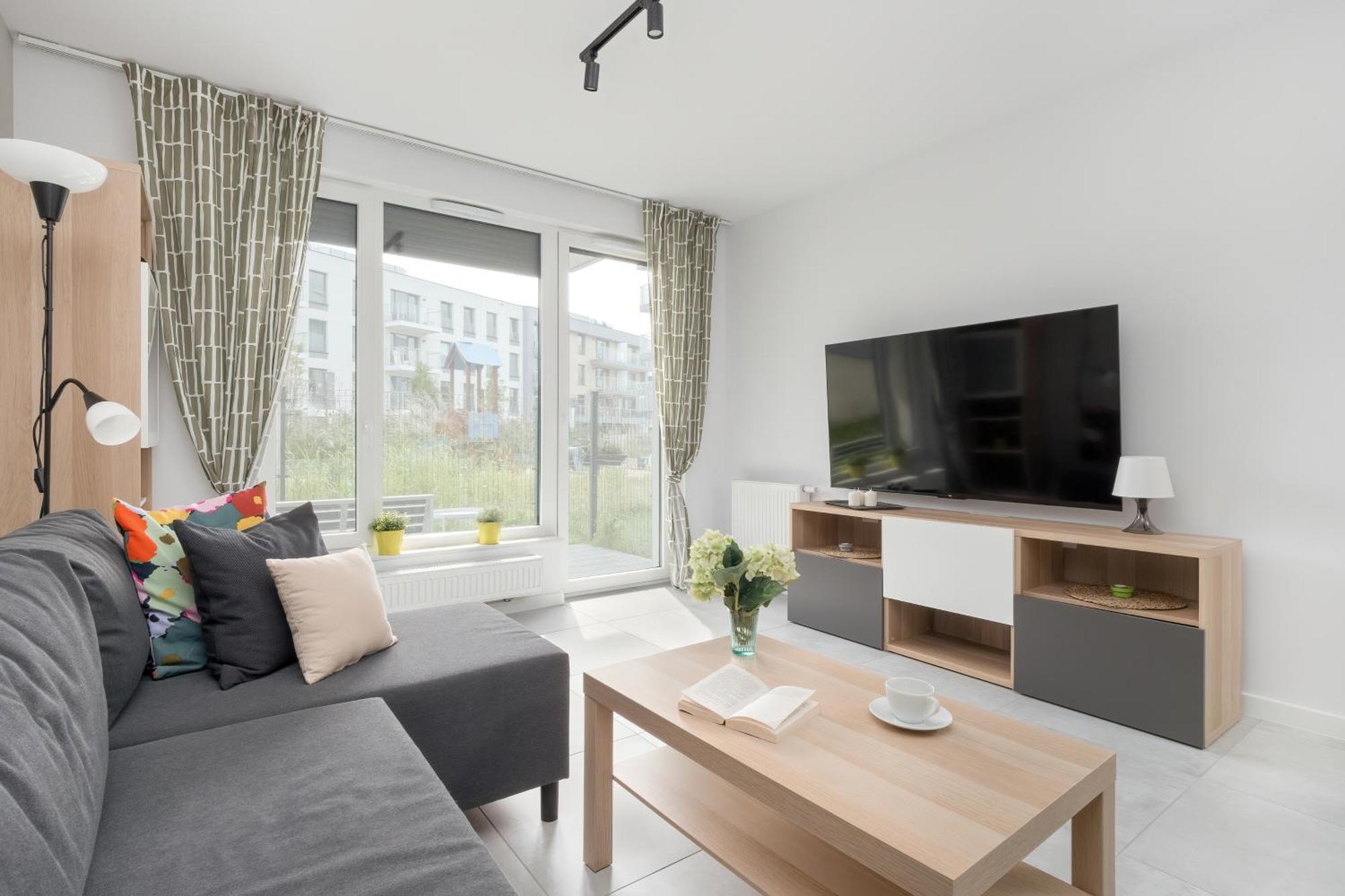 Sea And Stadium Apartments In Good Design With Parking & Garden By Rent Like Home Gdańsk Buitenkant foto